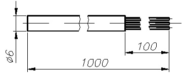 габаритный чертеж ТСМ-410М