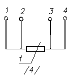 Схема соединения внутренних проводников ТСП-037Д