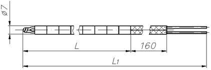 Схема размеров ТХА-0188, ТХК-0188