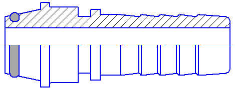 Схематическое изображение ниппеля-DKО