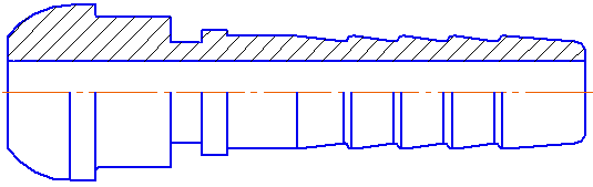Схематическое изображение ниппеля - DK