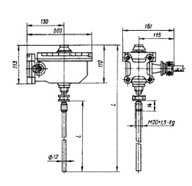 Схема Терморегулятора ТУДЭ-6М1 (Р)