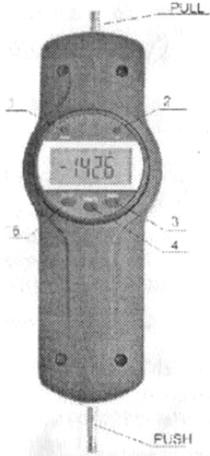 Рис.1. Общий вид динамометра ДЦ-50-0,2 с цифровым отсчетным устройством