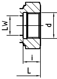 Рис.2. Схема соединения  шарового блочного крана BKH-G12 DN 13 PN500