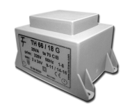 Фото Малогабаритный трансформатор для печатных плат ТН 66/18 G