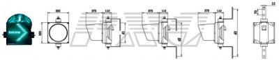  Светофор  FX300-3-15-1Aфото 1